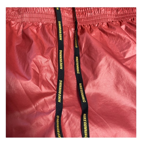 Red Nike Running Shorts 10K GLAM GRAPHIC RUNNING DRI FIT Gold BV3841-661 XL - Picture 3 of 6